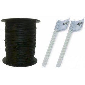 Essential Pet Heavy Duty In Ground Fence Wire (Option: Ground Fence Wire and Flag Kit 1000 Feet)